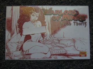 Warlord Of Mars Dejah Thoris 03 Red Sketch Risque Variant
