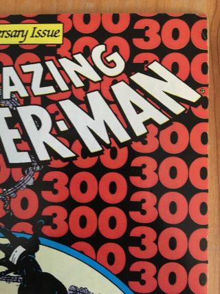 The Spider - Man 300 (May 1988,  Marvel) $1 - 1st Venom 3