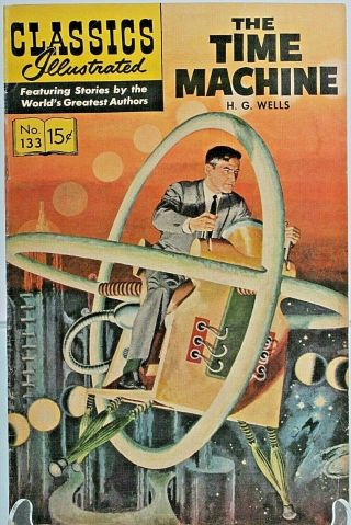 Vintage Classics Illustrated 133 The Time Machine 1956 Comic Books Comics