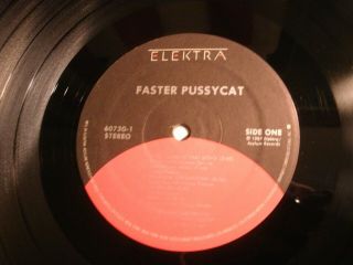 Faster Pussycat - S/T - 1987 Orig.  Vinyl 12  Lp.  / VG,  / Hard Rock Metal 5