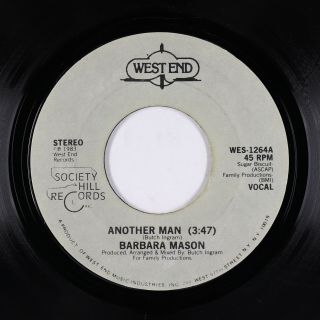 Modern Soul Boogie 45 - Barbara Mason - Another Man - West End - Vg,  Mp3