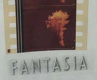 Disney Animation Authentic Film 5 - Cell Strip Fantasia Sorcerer Mickey Mouse