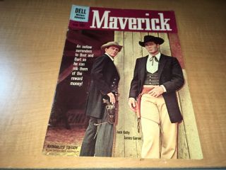Maverick 1960 Dell Western Comic Book 10 Dd James Garner