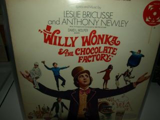 Willy Wonka And The Chocolate Factory - Bricusse/newley Vinyl Film Ost Album
