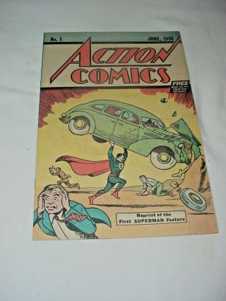 Action Comics 1 (safe Guard Reprint) 1976