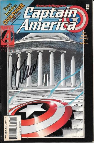 Captain America 444 - 454 Complete Run All Signed By Mark Waid Autograph