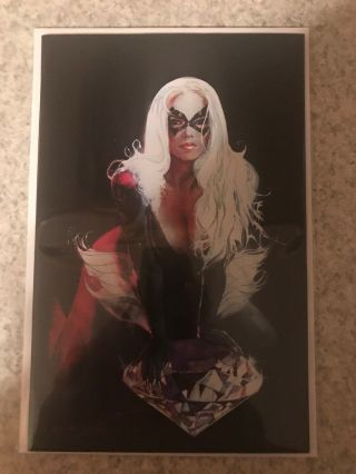 Black Cat 2 Sdcc Bill Sienkiewicz Exclusive Variant Nm Or Better S&h