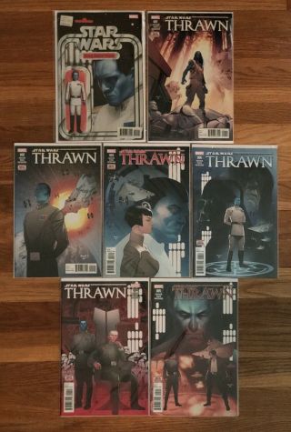 Marvel Star Wars Comics Thrawn Action Figure Variant 1,  2,  3,  4,  5,  6