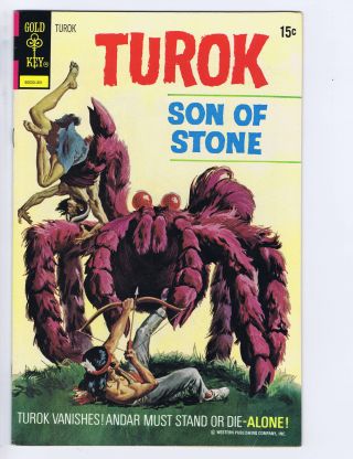 Turok Son Of Stone 82 Gold Key Pub 1972