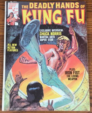 Deadly Hands Of Kung Fu 20 1976,  Chuck Norris Bruce Stan Lee,  Iron Fist Vf,