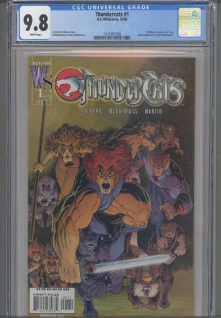 Thundercats 1 Cgc 9.  8 Wildstorm 2002 Arthur Adams Cover : Frame