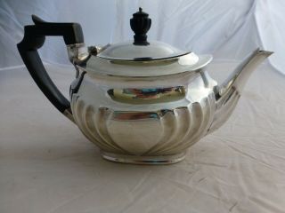 A Good 19th Century Silver Plated Antique Tea Pot - 4597 Atkin Bros,  Sheffield