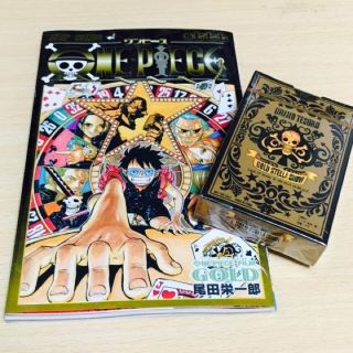 One Piece Vol.  777 Film Gold Movie Limited Book & Playing Cards Trump Japan