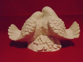 White doves figurine - 10 inches long 5inches wide 6 inches high 4