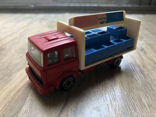 Rare Corgi Models Pepsi Cola Red Truck Delivery Van / Lorry - Vnm