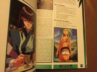 Tenchi Muyo Rpg Resource Book From 2000 (rare Oop Collector’s Item) Color Illust