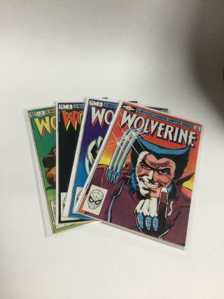 Wolverine Limited Series 1 - 4 Fn/vf Fine/very Fine 7.  0 Marvel Comics