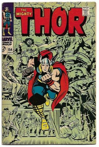 Marvel The Mighty Thor 153 (1968) 1st Appearance Of Mangog Stan Lee Jack Kirby