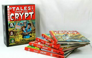 Tales From The Crypt Complete 5 Volume Hardcover Set Ec Comics Russ Cochran 1979