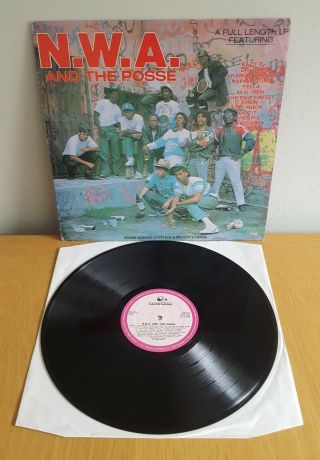 Nwa And The Posse Lp Vinyl Rams Horn 5134 1989 Dutch Dr Dre Eazy E Ice Cube Etc