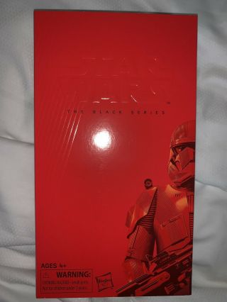 Sdcc 2019 Comic Con Excl Hasbro Star Wars Black Series Sith Trooper In Hand