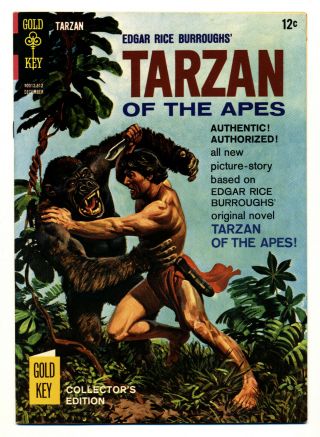 Tarzan 155 (gold Key) Vf8.  5