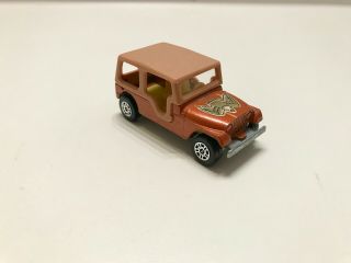 Vintage 1:64 Scale Corgi Jeep Wrangler Cj - 6 - Copper