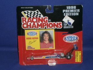 Vintage Rhonda Hartman Nhra Top Fuel Dragster Racing Champions 1:64 1996 Mip