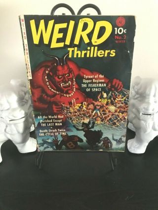 Weird Thrillers 2 Gd,  Pre - Code Horror Only 10 Cgc Graded Copies