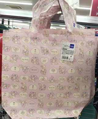 My Melody Toto Bag Flat Bag Eco Stationery 275×350 mm Kawaii Sanrio Japan F/S 2