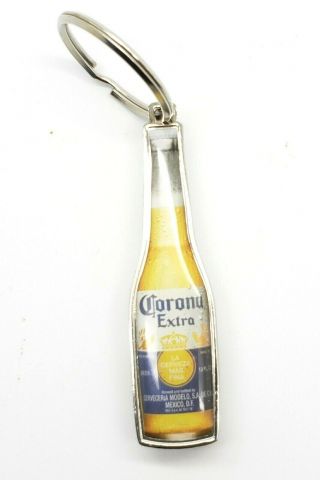 Corona Extra Beer Metal Key Chain & Bottle Opener