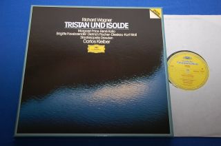 Carlos Kleiber Wagner Tristan & Isolde Ed1 Dgg Digital Stereo 5lp Box 