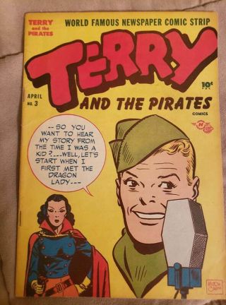 Terry And The Pirates 3 (1947) Actually 1 Kirby Boy Explorers/dragon Lady