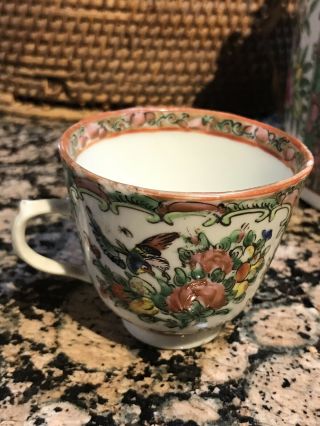 Antique Chinese 19th C Famille Rose Porcelain Tea Set 7