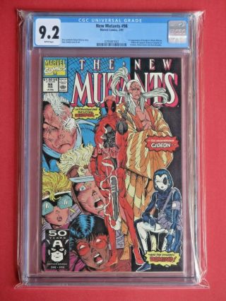 Mutants 98 (1991 Marvel) - Cgc 9.  2 - 1st Appearance Of Deadpool
