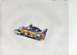 Speed Racer Mach Gogogo Japanese Animation Cel W/douga C8/c8 - 1