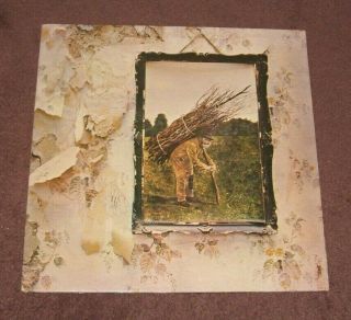 Led Zeppelin Iv Lp Vinyl 1971 Classic Hard Rock Jimmy Page Porky