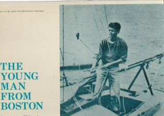 Rare Tv Lp The Young Man From Boston Abc Tv Label.  John F Kennedy