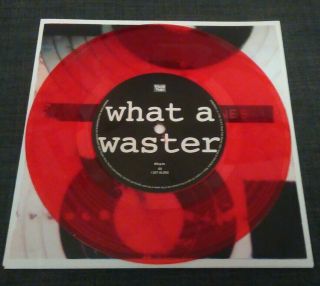 The Libertines - What A Waster - Very Rare 7 " Red Vinyl Single With Picture Slve