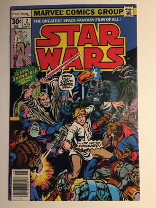 Star Wars 2 — Marvel Comics 1977 — First Printing — Good Quality