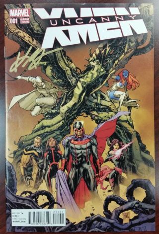 Uncanny X - Men 1 - Signed - Lashley Variant - Autograph By Ken Lashley