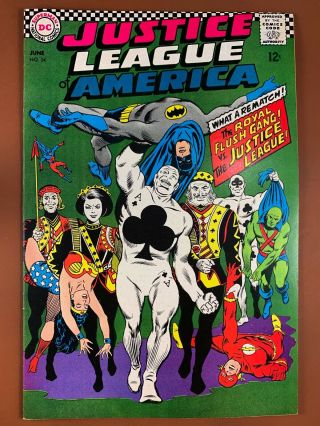 Justice League Of America 54 Dc Comics Silver Age