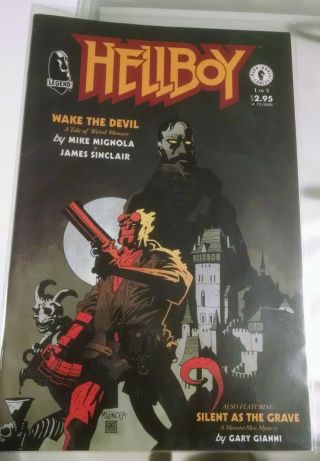 Hellboy Wake The Devil 1 - 5 1st Dark Horse Printing 1996