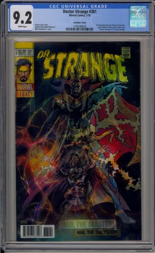 Doctor Strange 381 - Cgc 9.  2 - Lenticular Variant - 1476549029