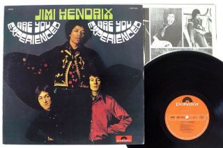 Jimi Hendrix Experience Are You Experienced Polydor Mpf 1075 Japan Vinyl Lp
