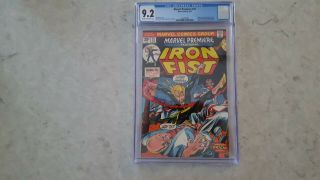 Marvel Premiere 15 Cgc 9.  2 Nm Key First Iron Fist (may 1974,  Marvel)