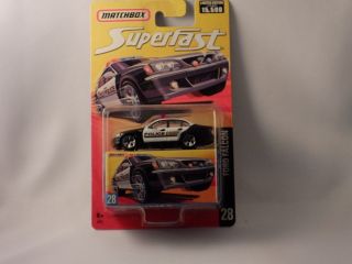 Matchbox 2006 Superfast 28 Ford Falcon Police Car