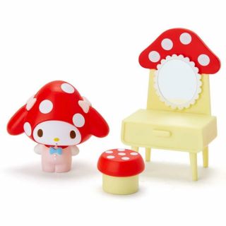 Sanrio My Melody Mascot Set (mushrooms) Doll Toy Figure Kawaii Japan