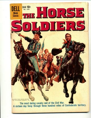 Four Color 1048 The Horse Soldiers John Wayne Cover
