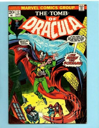 Marvel Comics Tomb Of Dracula | Issue 12 | 1972 1st Series High Res Scans